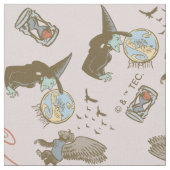Wizard of Oz™ Wicked Witch™ Crystal Ball Pattern ファブリック (クローズアップ)