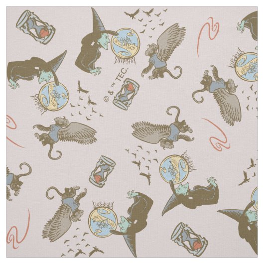 Wizard of Oz™ Wicked Witch™ Crystal Ball Pattern ファブリック (見本)