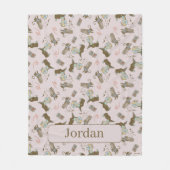 Wizard of Oz™ Wicked Witch™ Crystal Ball Pattern フリースブランケット (正面)