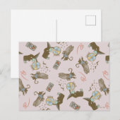 Wizard of Oz™ Wicked Witch™ Crystal Ball Pattern ポストカード (正面/裏面)