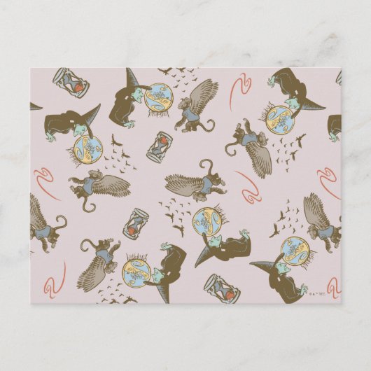 Wizard of Oz™ Wicked Witch™ Crystal Ball Pattern ポストカード (正面)