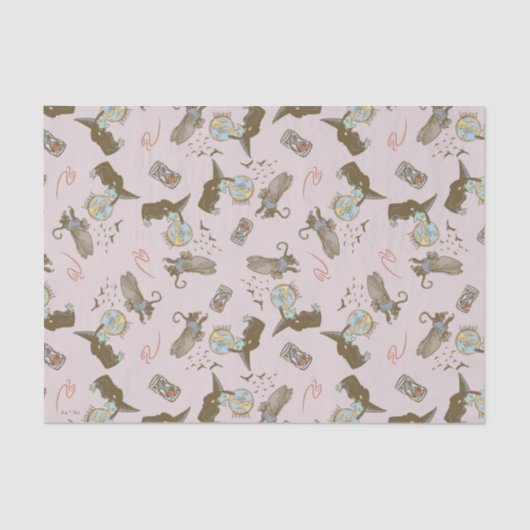 Wizard of Oz™ Wicked Witch™ Crystal Ball Pattern 薄葉紙 (正面)