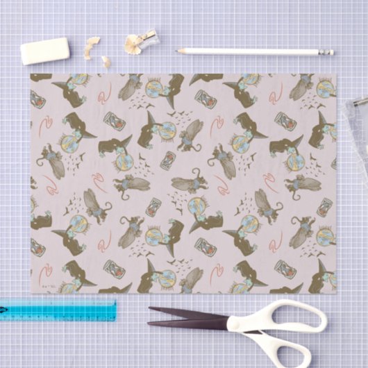 Wizard of Oz™ Wicked Witch™ Crystal Ball Pattern 薄葉紙 (クラフト)