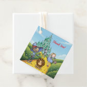 Wizard of Oz Yellow Brick Road Birthday Thank You  フェイバータグ (インサイチュ)
