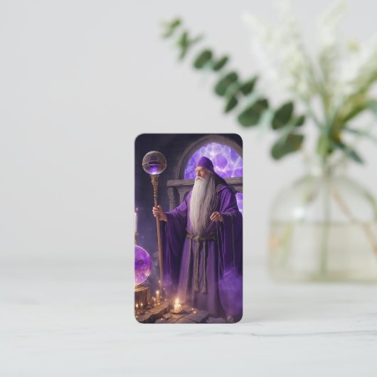 Wizard of the Eternal Ages Bookmark 名刺 (スタンド正面)