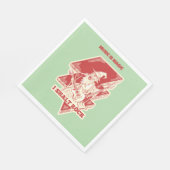 Wizard playing guitar スタンダードランチョンナプキン (角)