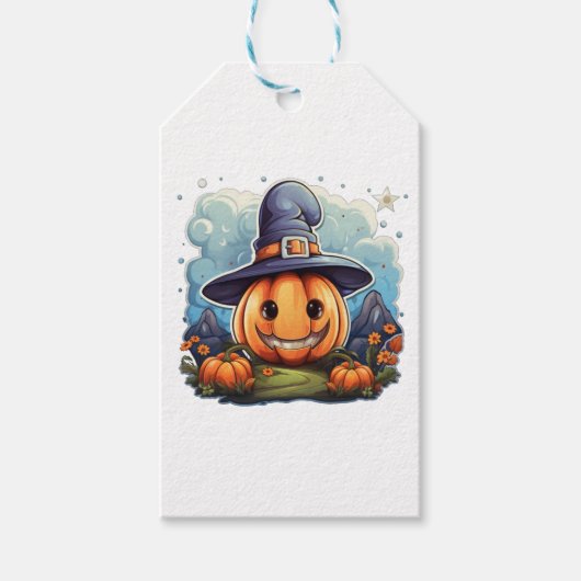 Wizard pumpkin  ギフトタグ (正面)