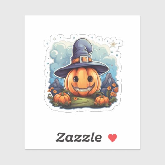 Wizard pumpkin  シール (シート)
