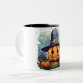 Wizard pumpkin  ツートーンマグカップ (正面左)