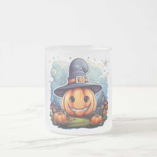 Wizard pumpkin フロストグラスマグカップ (中央)