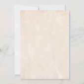 Wizard School Themed Birthday Party Invitation 招待状 (裏面)