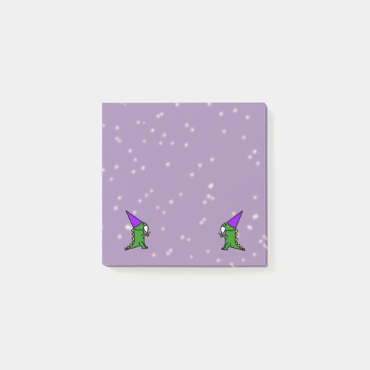 Wizard T-Rex Post it Notes ポストイット (正面)