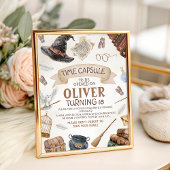 Wizard Time Capsule Sign 台座サイン