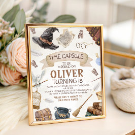 Wizard Time Capsule Sign 台座サイン