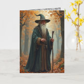 Wizard Wise 1 (see message inside) カード (黄色い花)