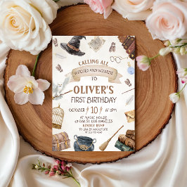 Wizards Birthday Invitation 招待状