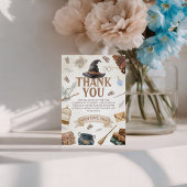 Wizards Birthday Thank You Card 招待状