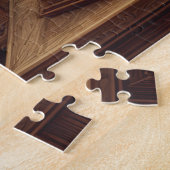 Wizard's Library Mystical Study Fantasy ジグソーパズル (側面)