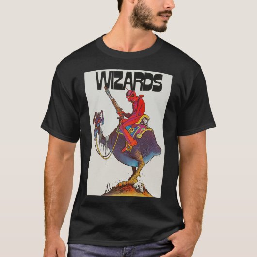 WIZARDS MOVIE POSTER HIGH RESOLUTION SCAN Classic  Tシャツ (正面)