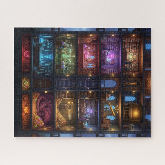 Wizard's Tower ジグソーパズル (横)