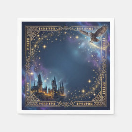 Wizards & Witches Birthday Magical Wizardry Party スタンダードカクテルナプキン