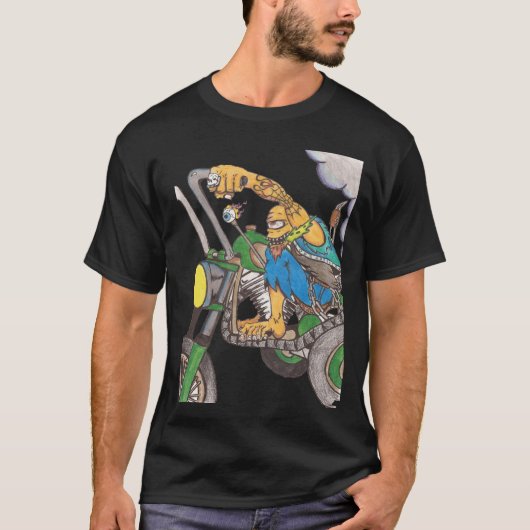 wizardy男のtrike tシャツ (正面)