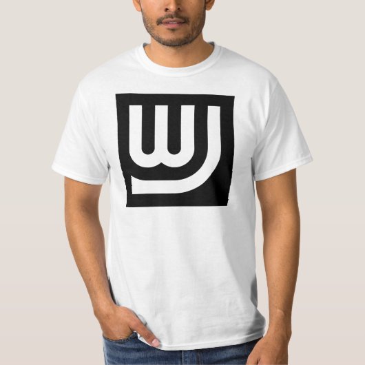 WJのロゴのワイシャツ- Cheapie Tシャツ (正面)
