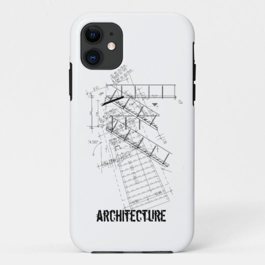 WJのiphone 5の場合-建築 Case-Mate iPhoneケース (裏面)