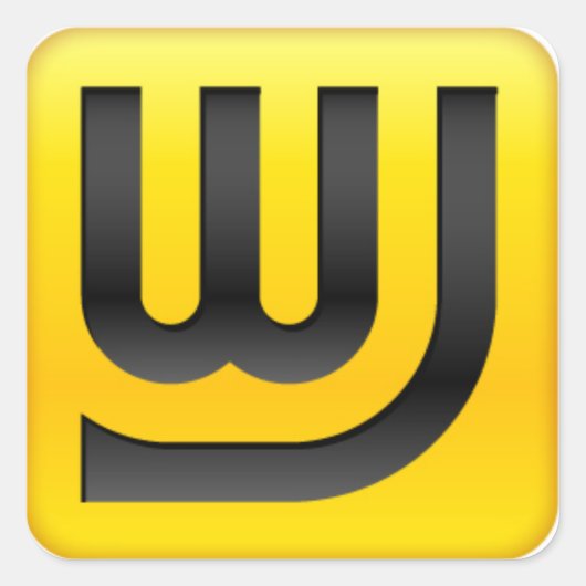 WJアイコン1.5インステッカー スクエアシール (正面)