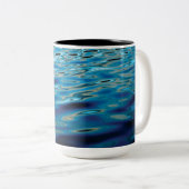 WJ旅行のWtrの青のマグ ツートーンマグカップ (正面右)