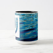 WJ旅行のWtrの青のマグ ツートーンマグカップ (中央)