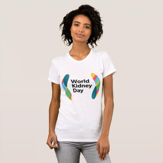 WKDウィメンズベラお気に入りのジャージーTシャツ Tシャツ (正面フル)