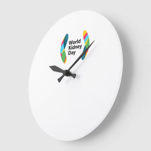 WKDクロック ラージ壁時計 (傾斜)