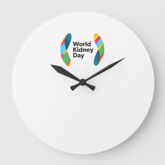 WKDクロック ラージ壁時計 (正面)