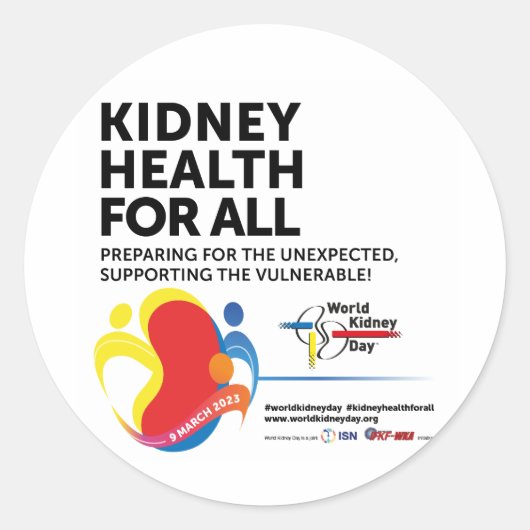 WKD 2023ステッカーラウンド ラウンドシール (正面)