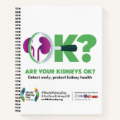 WKD 2025 Spiral Notebook ノートブック (正面)