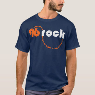 WKLS 96ロックアトランタカーブ文字Tシャツ Tシャツ