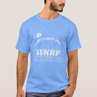 WKRPターキードロップヴィンテージ Tシャツ