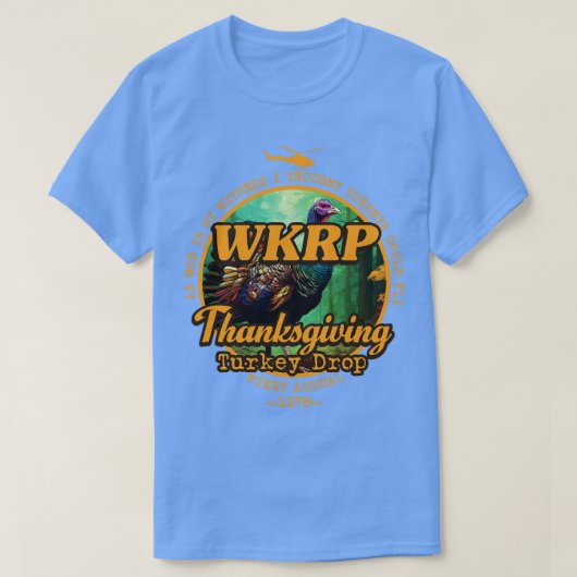 WKRPトルコ落下1978 Tシャツ (デザイン正面)