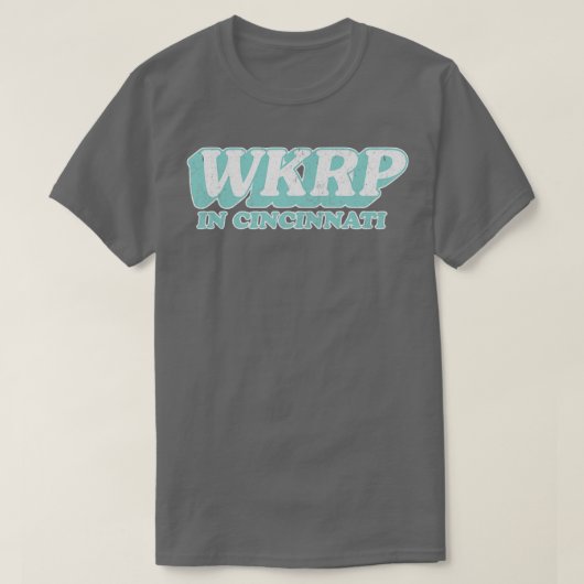 WKRP (シンシナチヴィンテージ) Tシャツ (デザイン正面)