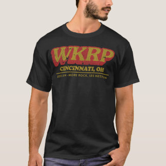 WKRP CINCINNATI 1530 AM retro girl Tシャツ