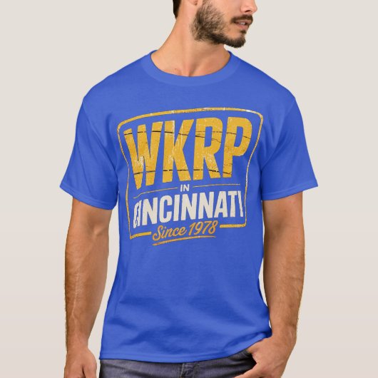 WKRP in Cincinnati - 1978年から Tシャツ (正面)