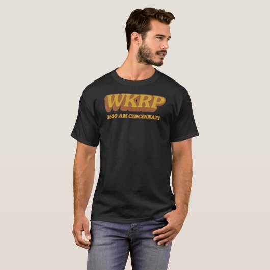 WKRP in Cincinnati Classic Tシャツ (正面フル)