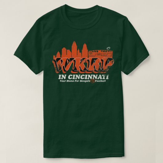 WKRP in Cincinnati Your Home for Tシャツ (デザイン正面)