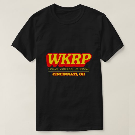 WKRP logo Classic T-Shirt Tシャツ (デザイン正面)