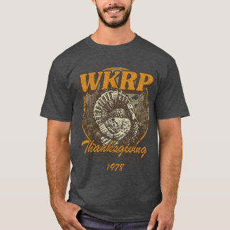 WKRP Turkey Drop 1978長袖Tシャツ Tシャツ