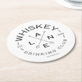 WL飲みクラブ ラウンドペーパーコースター (アングル)