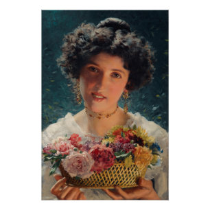 Władysław Czachórski Bouquet CC0579 Perfect Poster ポスター