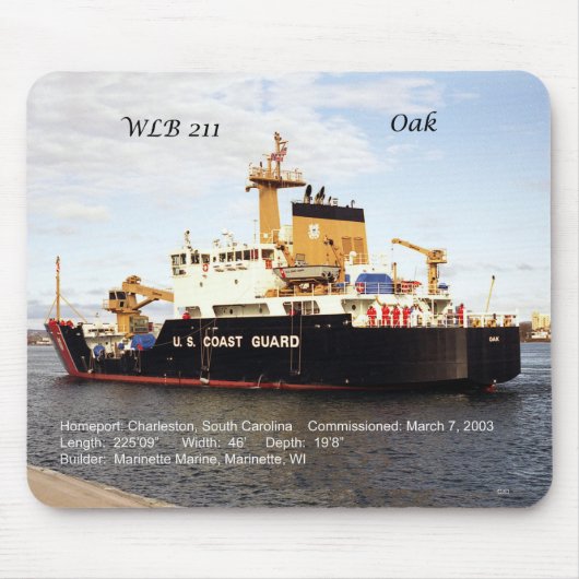 WLB 211 Oak mousepad マウスパッド (正面)