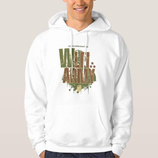WLFI Army Tactical Camo for Crypto Hustlers パーカ (正面)
